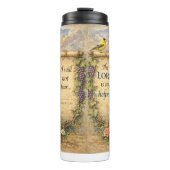 Christian Bible Verse Thermal Tumbler Water Bottle Thermosbecher (Vorderseite)