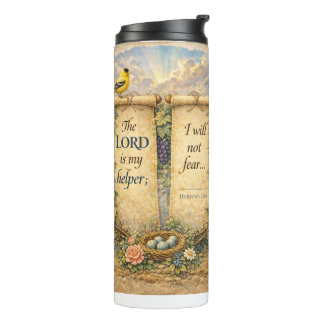 Christian Bible Verse Thermal Tumbler Water Bottle Thermosbecher