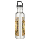 Christian Bible Verse Water Bottle Edelstahlflasche (Rückseite)