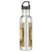 Christian Bible Verse Water Bottle Edelstahlflasche (Vorderseite)