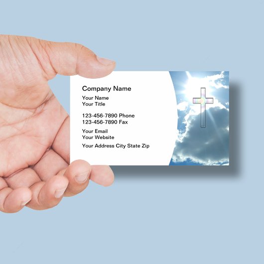 Christian Business Card Design Visitenkarte