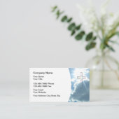 Christian Business Card Design Visitenkarte (Stehend Vorderseite)
