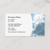 Christian Business Card Design Visitenkarte (Vorderseite)