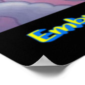 Christian Chihuahua Embracing His Purpose For Me Poster (Ecke)