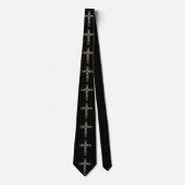Christian Christianity Cross Custom Necktie Krawatte (Vorderseite)