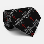 Christian Christianity Custom Necktie Krawatte (Gerollt)