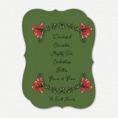 Christian Christmas Card Feiertagskarte