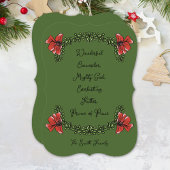 Christian Christmas Card Feiertagskarte