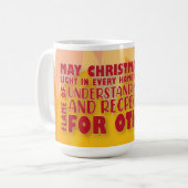 Christian Christmas fire mug Kaffeetasse (Vorderseite Links)