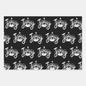 Christian Christmas Joy Jesus Nativity Scene Faith Geschenkpapier Set (Vorderseite)