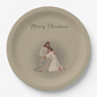 Christian Christmas Napkins Pappteller