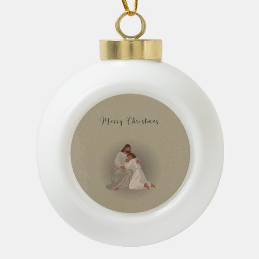 Christian Christmas Ornament (Vorderseite)