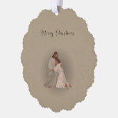Christian Christmas Ornament Card  Karte (Links)