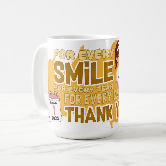 Christian Christmas Thank Lord Mug Kaffeetasse (Vorderseite Links)