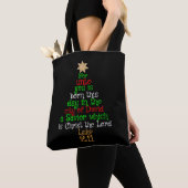 Christian Christmas Tree Shirts Tasche (Von Nahem)