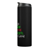 Christian Christmas Tree Shirts Thermosbecher (Nach rechts gedreht)