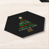 Christian Christmas Tree Shirts Untersetzer (angewinkelt)