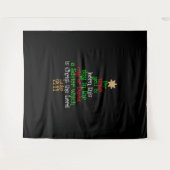 Christian Christmas Tree Shirts Wandteppich (Vorderseite (Horizontal))