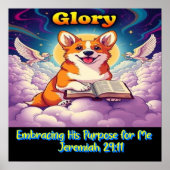 Christian Corgi Embracing His Purpose For Me  Poster (Vorne)