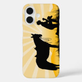Christian Cowboy iPhone Case (Rückseite)