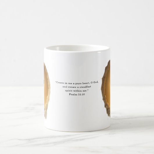 Christian Cross 3D  Kaffeetasse (Mittel)