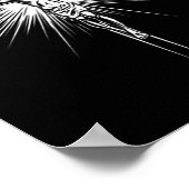 Christian Cross Jesus Christ Men Women Christians Poster (Ecke)