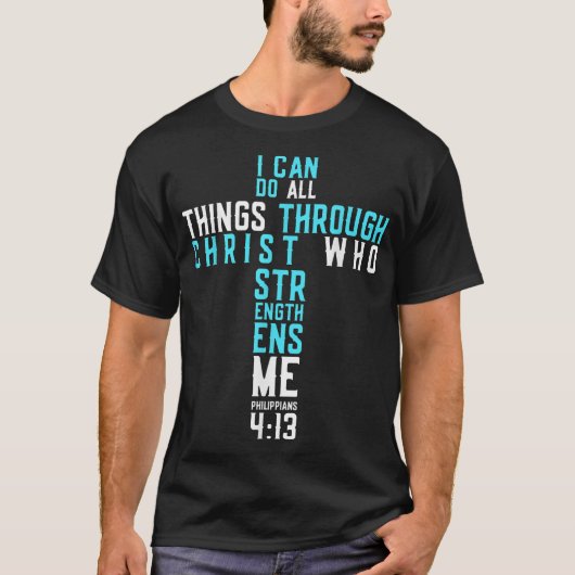 Christian Cross  T-Shirt (Vorderseite)