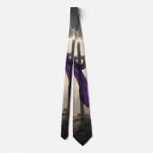 Christian Cross Testimony Necktie Krawatte (Rückseite)