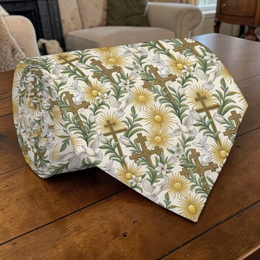 Christian Crosses Custom Necktie Krawatte