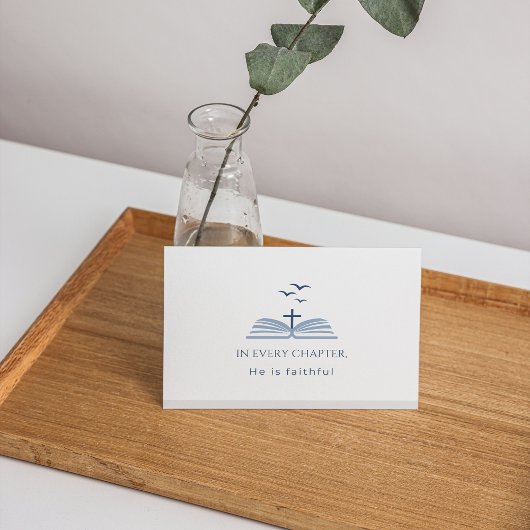 Christian Custom Message Scripture Inspirational Dankeskarte