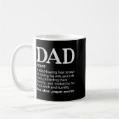 Christian Dad Definition Fathers Day Dad  Kaffeetasse (Links)
