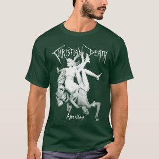 Christian Death Gräueltaten Familie T-Shirt