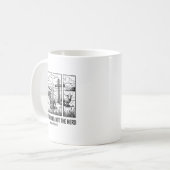 Christian Design For Women Men Follow The Word Not Kaffeetasse (Vorderseite Links)
