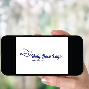 Christian Dove Logo Heiliger Geist Glaubensdesig Einladung