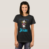 Christian Drummers Print Sticking With Jesus Drum T-Shirt (Vorne ganz)