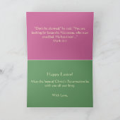 Christian Easter Card Feiertagskarte (Innenseite)