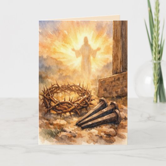 Christian Easter Card Karte (Vorderseite)