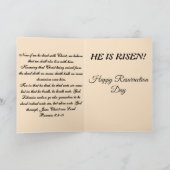Christian Easter Card Karte (Innenseite)