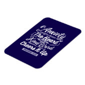 Christian Encouragement Quote – Anxiety & Kindness Magnet (Linke Seite)