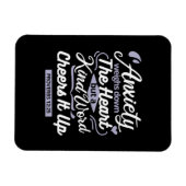 Christian Encouragement Quote – Anxiety & Kindness Magnet (Horizontal)