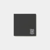 Christian Encouragement Quote – Anxiety & Kindness Post-it Klebezettel (Vorderseite)