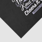 Christian Encouragement Quote – Anxiety & Kindness Seidenpapier (Ausschnitt)