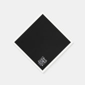 Christian Encouragement Quote – Anxiety & Kindness Serviette (Ecke)