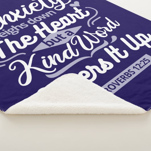 Christian Encouragement Quote – Anxiety & Kindness Sherpadecke (3/4)