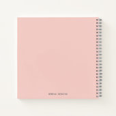 Christian Entrepreneurs Daily Affirmations Prayer Notizblock (Rückseite)