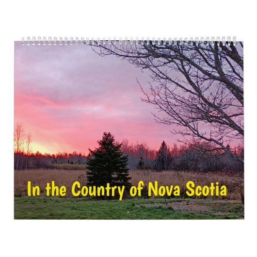 Christian events calendar country scene kalender (Titelbild)