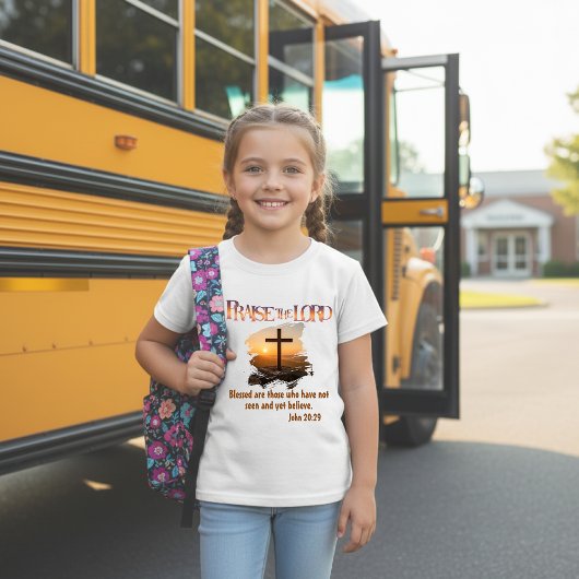 Christian Faith - Blessed Are Those Who Believe T-Shirt