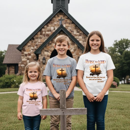 Christian Faith - Blessed Are Those Who Believe T-Shirt
