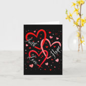 Christian Faith Hope Love Hearts Religious Valenti Karte (Gelbe Blume)