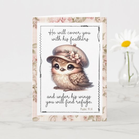 Christian Faith Words Of Comfort Karte (Kleine Pflanze)